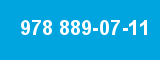 978 889-07-11 978 889-07-11
